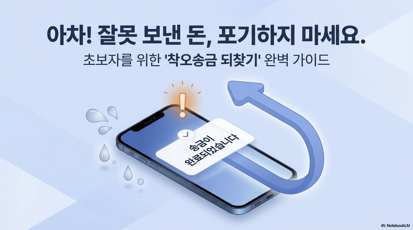 실수로 잘못 보낸 돈 돌려받는 법, 예금보험공사 착오송금 반환지원제도