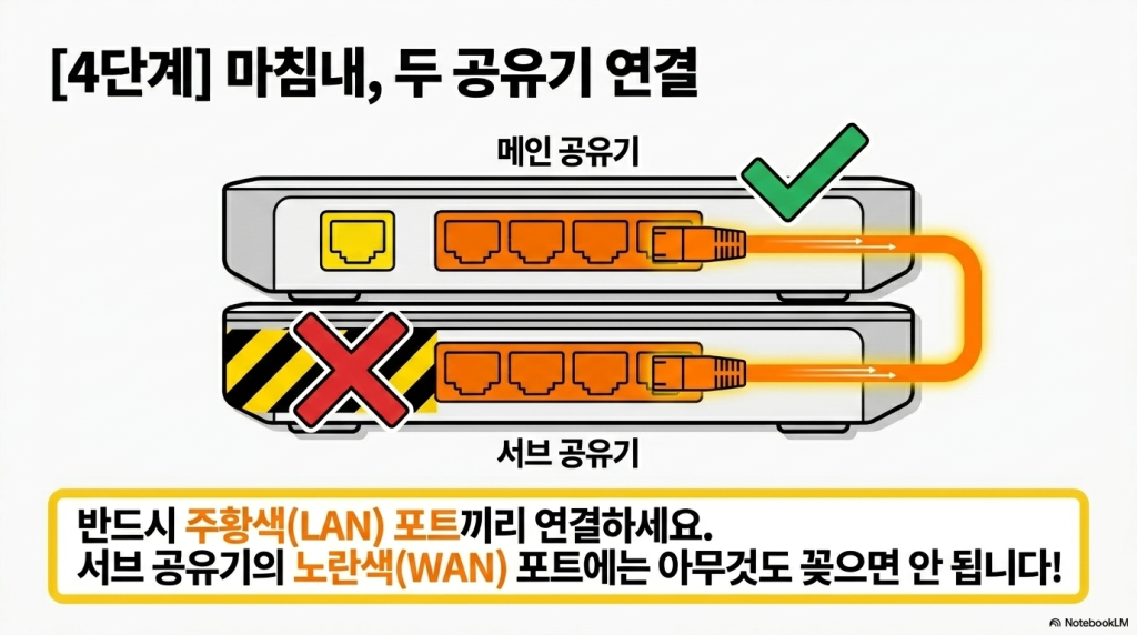 iptime 공유기 와 공유기를 연결 하여 사용하는 방법, 멀티허브 AP 설정 완벽 가이드