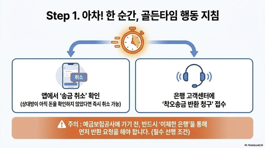 실수로 잘못 보낸 돈 돌려받는 법, 예금보험공사 착오송금 반환지원제도
