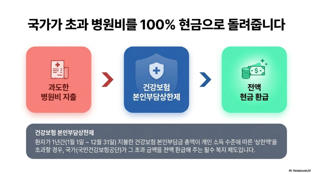 모르면 날리는 '건강보험료 본인부담상한제' 초과 의료비 환급 신청 가이드
